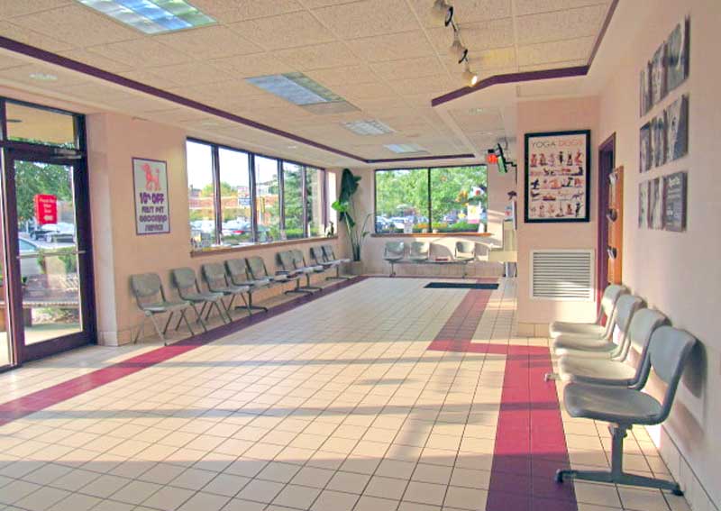 Carousel Slide 4: Our spacious waiting area